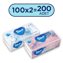Selpak El ve Yüz Havlusu 2 x 100'lü