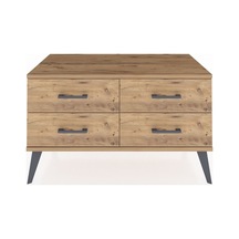Hyperion Şifonyer 4 Raflı 88x44x48 Çam-çam Çam