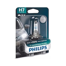 Philips H7 Pro150 X-tremevision Far Ampulü+150%, Tek Blister