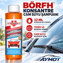 Börfh Konsantre Cam Suyu Şampuanı 32 Ml Berrak Görüş Ve Etkili Cam Temizliği