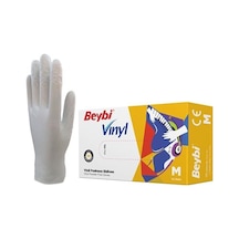 Vınyl Vinil Eldiven Temizlik, Gıda, Kuaför, Bahçe, İş Eldiveni Medium Orta