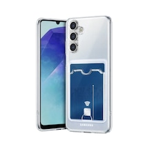 Samsung Galaxy  Uyumlu  A57 5g Kart Şeffaf Silikon - Şeffaf