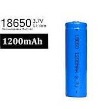 1 Adet 3,7 V 18650 Şarjlı Pil 1200 Mah