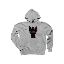 Ihsahn The Adversary Gri Kapşonlu Sweatshirt Hoodie Gri
