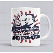 House Of Cards Frank And Claire Kupa Bardak Porselen Karışık