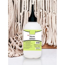 Makarome Sabitleyici Tutkal, 250 Gr. Yapıştırıcı Makrome Tutkalı - 2 Adet Tutkal