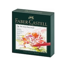 Faber-Castell Pitt Çizim Kalemi Firça Uç Studio Box 24 Renk