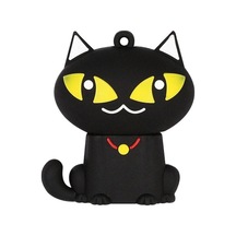 Rogfer Microdrive 16gb Usb 2.0 Yaratıcı Sevimli Kara Kedi U Disk Diğer