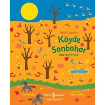 Hadi Gezelim - Köyde Sonbahar - Ara Bul Kitabı - Sue Tarsky - İş Bankası Kültür Yayınları