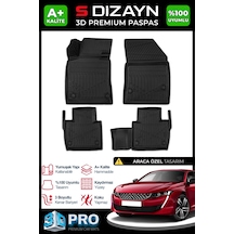 Peugeot 508 3d Pro Havuzlu Paspas 2018 Üzeri A+ Kalite 3ds-sdz104