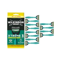 Xtreme 3 Sensitive, 8 + 4 Adet Tek Kullanımlık Tıraş Makinesi, E Vitamini Ve Aloe Vera Yağlama Bandı, Yüz Bakımı Ve Yumuşaklığı İçin En Uygun Diğer