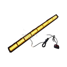 Oto Kurtarıcı + İş Makinası Çakar Lamba 32 Led 90x4 Cm Sarı 5 Fon
