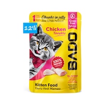 Bado Yavru Yaş Kedi Maması Tavuk Etli 85gr 12'li