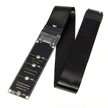6086 M.2 Nvme Ssd Pcıe 4.0 X4 Uzatma Kablosu M Key Adaptör Riser Card Çevirici