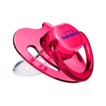 Bambino Silikon Damaklı Emzik 6-18 Ay - Pembe