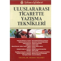 Uluslararası Ticarette Yazışma Teknikleri Mehmet Melemen