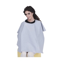 Sevi Bebe Anne Emzirme Örtüsü Önlüğü Art-6280 Gri Puanlı