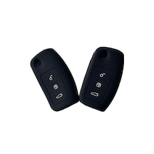 Point 2 Adet Ford Fiesta Courier B-c Max Kuga Silikon Anahtar Kılıfı