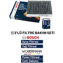 Wöbermann+Bosch  Vw Passat 1.6 Tdi Filtre Bakım Seti 2011-2014 3k