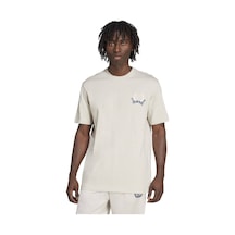 Wonalu Adidas Erkek Günlük T-shirt Graphic Lo Ss T Jx8157 Bej