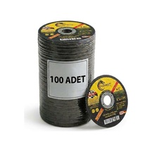 İnox Metal Kesme Diski 115 Mm Pakette 100 Adet