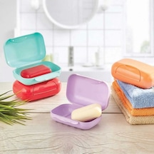 Kilitli Kapakli Sabunluk 1 Adet Royaleks-ur3144 Çok Renkli