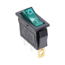 Ic-113 Tekli Dar Yeşil Işıklı Anahtar On-Off 3 Bacaklı 50 Adet