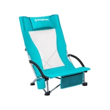 Kingcamp Highback Beach Chair Çok Renkli