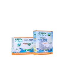 Green Clean Bitkisel Bulaşık Makinesi Tableti 30 Tablet + Tuz 1500 G