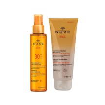 Nuxe Bronzlaştırıcı Vücut Yağı SPF30 150 ML + Şampuan 200 ML