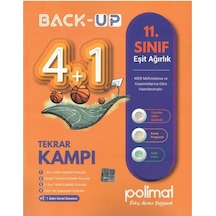 11. Sınıf Eşit Ağırlık Back - Up 4+1 Kamp Kitabı -  Polimat Yayınları