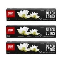 Splat Black Lotus Diş Macunu 3 x 75 ML