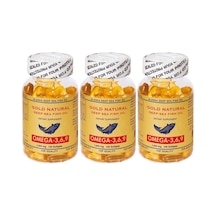 Gold Natural Omega 3-6-9 Balık Yağı 3X100 Softgel 12