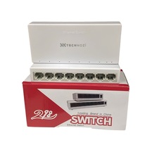8 Port 10 / 100 Mbit Internet Hub Hup Çoğaltıcı Ethernet Switch Kablo Dağıtıcı Splitter