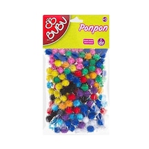 Bu-bu Ponpon Simli 1 Cm 200'lü