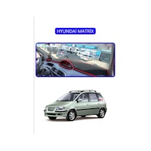 Hyundai Matrixtorpido Koruma Halısı Mavi Kenar