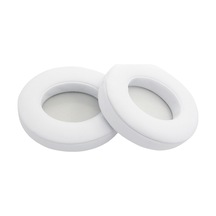 Konesam Beats Studio 2/3 İçin Protein Deri Hafıza Köpük Yerine Konulabilir Kulaklık Örtüsü Beyaz Beyaz