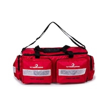 Comfort Plus İlk Yardım Çantası 2 Çepli Büyük Boy Kırmızı