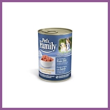 Pets Family Köpek Konserve Kuzu 400gr 1 Adet Rengaren