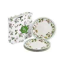 Lucky Art Blassom Bone 4 Lü Servis Tabağı Seti 26 Cm Lyhm 005 Çok Renkli
