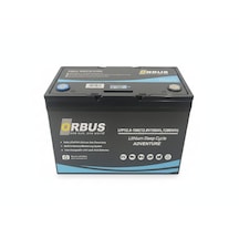 Orbus 12.8 V 100Amper Lityum Lifepo4 Akü