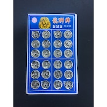 Demir Çıt Çıt 3 No.-Metal (24 Adet )