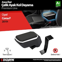 Life Opel Corsa F Kol Dayama Kolçak Çelik Ayaklı Abs Gri 2019 Üzeri A+kalite
