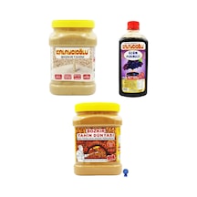 Kalaycıoğlu Beyaz Bozkır Tahin 935 G + Bozkır Tahin Dünyası Kepeksiz Tahin 935 G + Üzüm Pekmezi 950 G