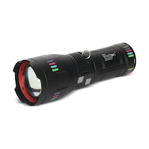 Watton Wt-631 30.000 Lümen Profesyonel El Feneri Siyah