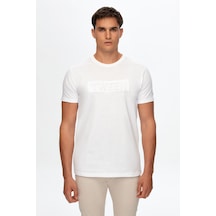Tween Kırık Beyaz Kabartmalı T-Shirt 2Tc141370462M