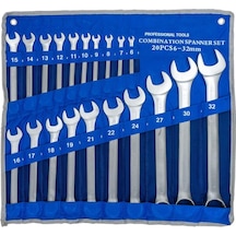 6038 Kombine Anahtar Takımı 6-32 Mm 20 Parça Bez Çantalı