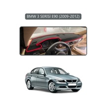 Bmw 3 Serisi E90 2009-2012torpido Koruma Halısı Gri Kenar