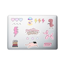 Pink Pembe Temalı Laptop Notebook Tablet Telefon Sticker Set 004 1