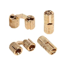 Görünmez Gizli Pirinç Mücevher Kutusu Menteşeleri, Altın, 12mm, ,